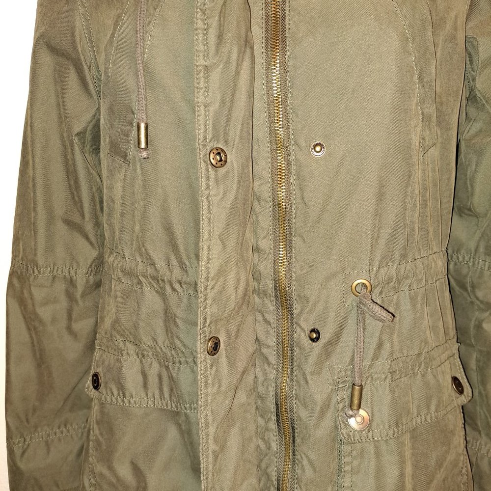 Women's XSmall Prince&Fox (Aeropostale) Parka Army Green Jacket - Picture 6 of 13